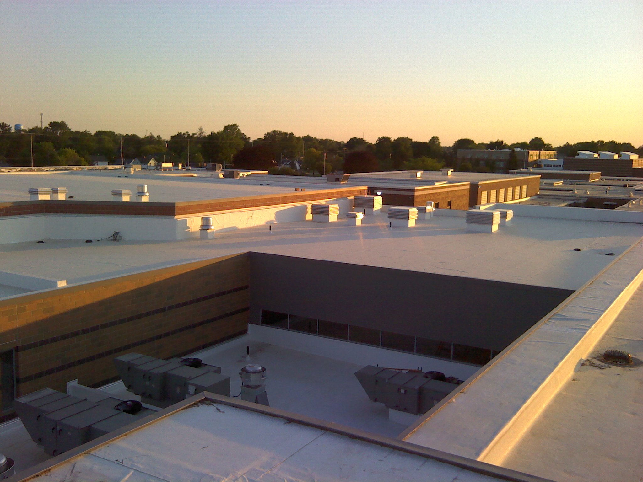 Fremont Schools Multiple Roofs